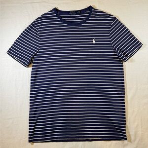 Polo by Ralph Lauren Navy Striped Men's Soft TShirt